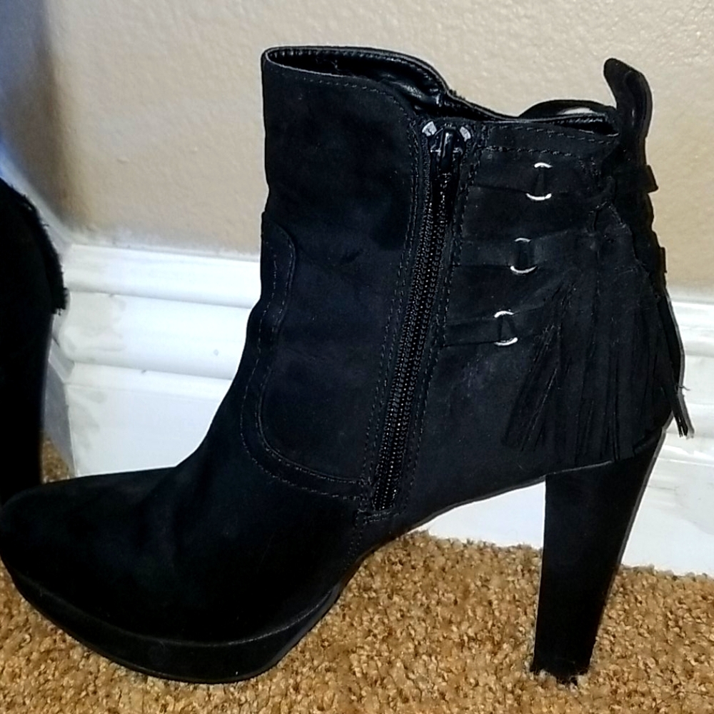 Black heels